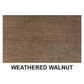 Modern Flames Allwood Fireplace Media Wall in Weathered Walnut | 60'' Spectrum Electric Fireplace
