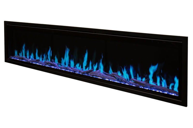 Modern Flames Orion Slim 52" Heliovision Virtual Recessed / Wall Mount Electric Fireplace