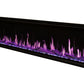 Modern Flames Orion Slim 100" Heliovision Virtual Recessed / Wall Mount Electric Fireplace
