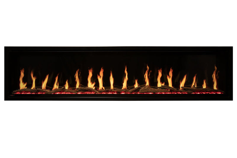 Modern Flames Orion Slim 100" Heliovision Virtual Recessed / Wall Mount Electric Fireplace
