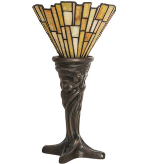 Meyda 16" High Delta Jadestone Mini Lamp- 244880