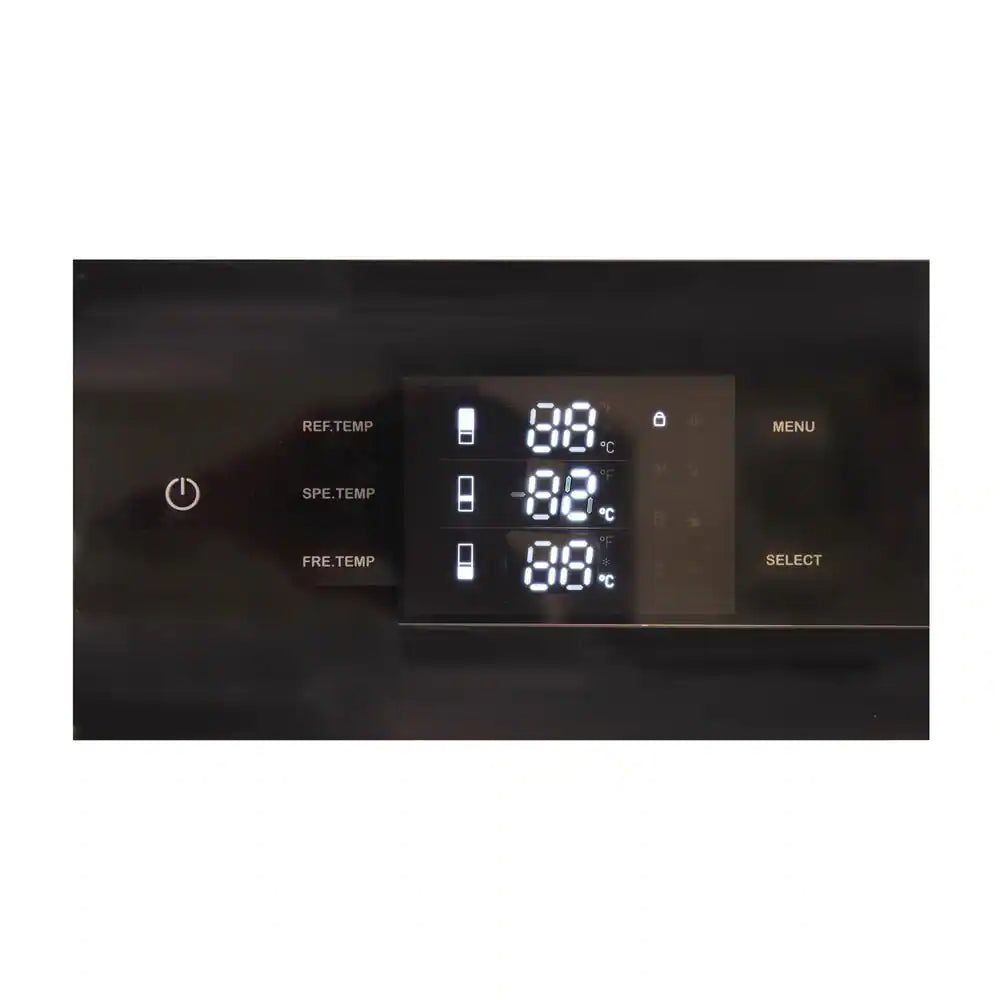 Kucht 36-Inch Built-In 19.6 Cu. Ft. French Door Refrigerator in Custom Panel Ready, Counter Depth, with Ice Maker KR365FD