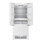 Kucht 5-Piece Appliance Package - 30-Inch Gas Range, 36-Inch Panel Ready Refrigerator, Wall Mount Hood, Panel Ready Dishwasher, & Microwave Oven