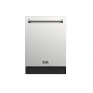 Thor Kitchen 24" Built-In Dishwasher with Open Dry and 7 Wash Cycles in Stainless Steel (TDW24C7)
