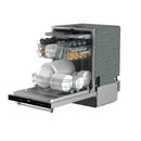 Thor Kitchen 24" Built-In Dishwasher with Open Dry and 7 Wash Cycles in Stainless Steel (TDW24C7)