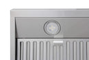 Thor Kitchen 2-Piece Appliance Package - 30-Inch Gas Range with Tilt Panel & Premium Wall Mounted Hood in Stainless Steel