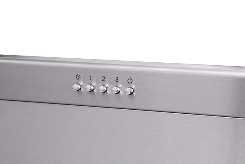 Thor Kitchen 2-Piece Appliance Package - 36-Inch Gas Range with Tilt Panel & Premium Under Cabinet Hood in Stainless Steel