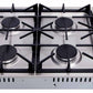 Thor Kitchen 2-Piece Pro Appliance Package - 30-Inch Gas Cooktop & Electric Wall Oven in Stainless Steel