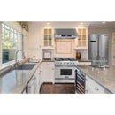 Thor Kitchen 4-Piece Appliance Package - 30-Inch Electric Range, Refrigerator, Dishwasher, and Microwave in Stainless Steel