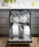 Thor Kitchen 3-Piece Appliance Package - 30-Inch Gas Range with Tilt Panel, Dishwasher & Refrigerator in Stainless Steel
