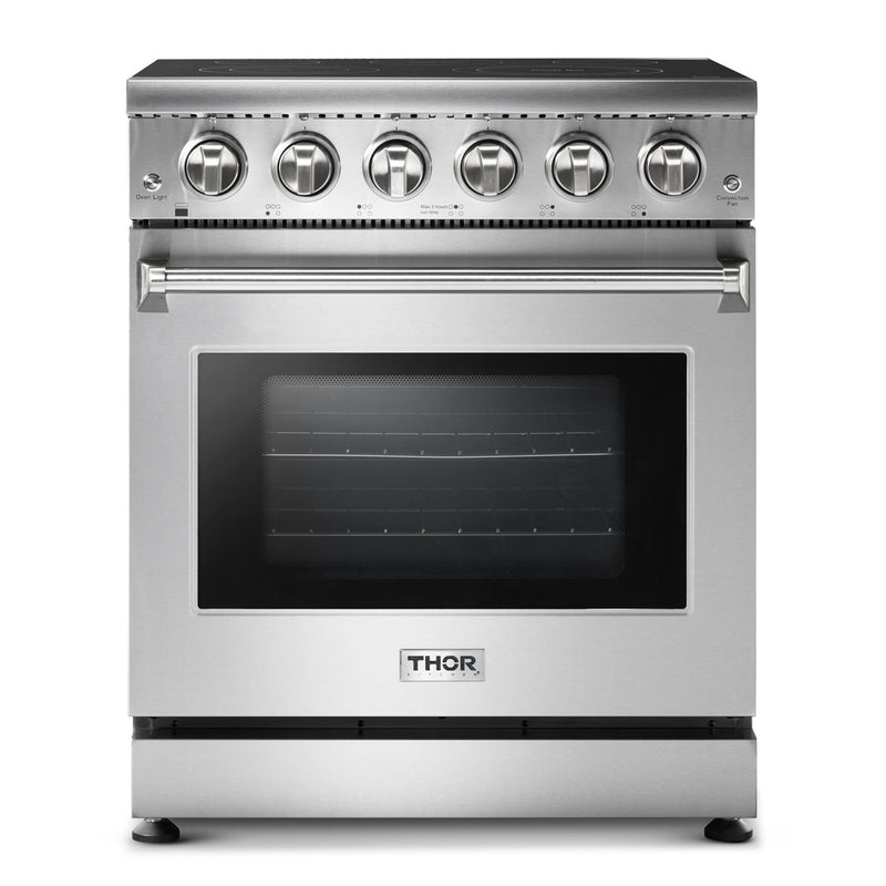 Thor Kitchen 30-Inch 4.55 cu. ft. Oven Electric Range in Stainless Steel (HRE3001)