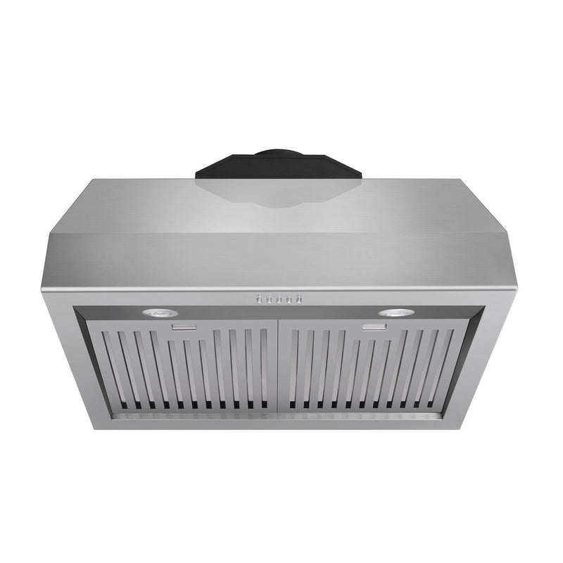 Thor Kitchen 30-Inch Professional Under Cabinet Range Hood in Stainless Steel with 800 CFM Motor - 16.5-Inch Tall (TRH3005)