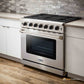 Thor Kitchen 36-Inch 6.0 Cu. Ft Single Oven Professional Gas Range in Stainless Steel LRG3601U