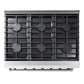Thor Kitchen 36-Inch 6.0 Cu. Ft Single Oven Professional Gas Range in Stainless Steel LRG3601U