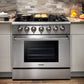 Thor Kitchen 36 in. Professional Gas Range in Stainless Steel 