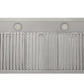 Thor Kitchen 36 in. Wall Mount LED Light Range Hood in Stainless Steel 