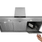 Thor Kitchen 36 in. Wall Mount LED Light Range Hood in Stainless Steel 