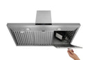 Thor Kitchen 36 in. Wall Mount LED Light Range Hood in Stainless Steel 