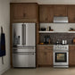 THOR Refrigerator with Water Dispenser looking great with other stainless steel things