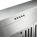 Thor Kitchen 2-Piece Appliance Package - 36-Inch Gas Range and Pro-Style Wall Mount Range Hood in Stainless Steel