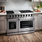 Thor Kitchen 4-Piece Appliance Package - 48-Inch Gas Range, French Door Refrigerator, Dishwasher & Under Cabinet 11-Inch Tall Hood in Stainless Steel