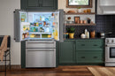 Thor Kitchen 4-Piece Appliance Package - 48-Inch Gas Range, Refrigerator with Water Dispenser, Dishwasher, & Microwave Drawer in Stainless Steel