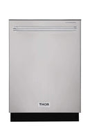 Thor Kitchen 4-Piece Pro Appliance Package - 30-Inch Gas Cooktop, Electric Wall Oven, Dishwasher & Refrigerator in Stainless Steel