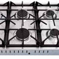 Thor Kitchen 4-Piece Pro Appliance Package - 36-Inch Gas Cooktop, Electric Wall Oven, Dishwasher & Refrigerator with Water Dispenser in Stainless Steel
