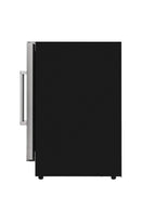 Thor Kitchen 6-Piece Appliance Package - 30-Inch Gas Range, Wall Mount Range Hood, Refrigerator, Dishwasher, Microwave, and Wine Cooler in Stainless Steel