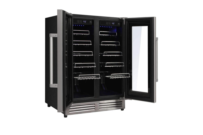 Thor Kitchen Built-in Dual Zone Wine Cooler with 42-Bottle Capacity (TWC2402)