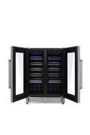 Thor Kitchen Built-in Dual Zone Wine Cooler with 42-Bottle Capacity TWC2402