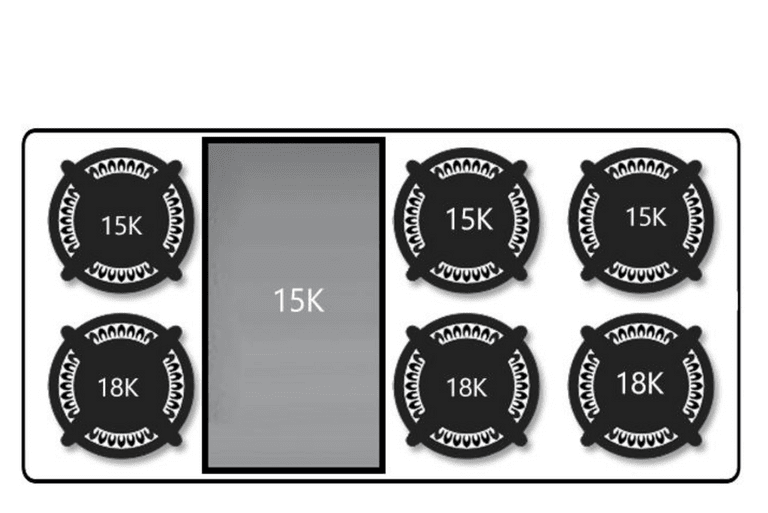 Thor Kitchen 48 in. 6.7 cu. ft. Professional Gas Range in Stainless Steel