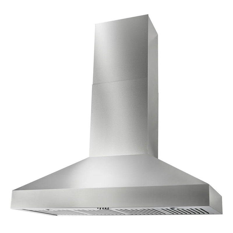 Thor Kitchen 48” Professional Wall Mount Pyramid Range Hood with 800 CFM Motor in Stainless Steel TRH48P