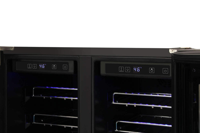 Thor Kitchen 5-Piece Appliance Package - 30-Inch Electric Range, French Door Refrigerator, Wall Mount Hood, Dishwasher, & Wine Cooler in Stainless Steel