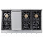 Thor Kitchen 3-Piece Pro Appliance Package - 48-Inch Rangetop, Electric Wall Oven & Under Cabinet 11-Inch Tall Hood in Stainless Steel