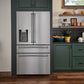 Thor Kitchen 6-Piece Appliance Package - 48-Inch Gas Range, Electric Wall Oven, Under Cabinet 11-Inch Tall Hood, Refrigerator with Water Dispenser, Dishwasher & Microwave Drawer in Stainless Steel