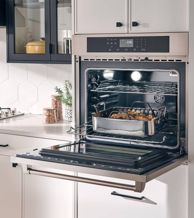 Thor Kitchen 6-Piece Pro Appliance Package - 30-Inch Gas Cooktop, Electric Wall Oven, Wall Mount Hood, Refrigerator, Dishwasher, & Microwave Drawer in Stainless Steel