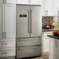 Thor Kitchen 6-Piece Pro Appliance Package - 36-Inch Dual Fuel Range, Refrigerator with Water Dispenser, Wall Mount Hood, Dishwasher, Microwave Drawer, & Wine Cooler in Stainless Steel