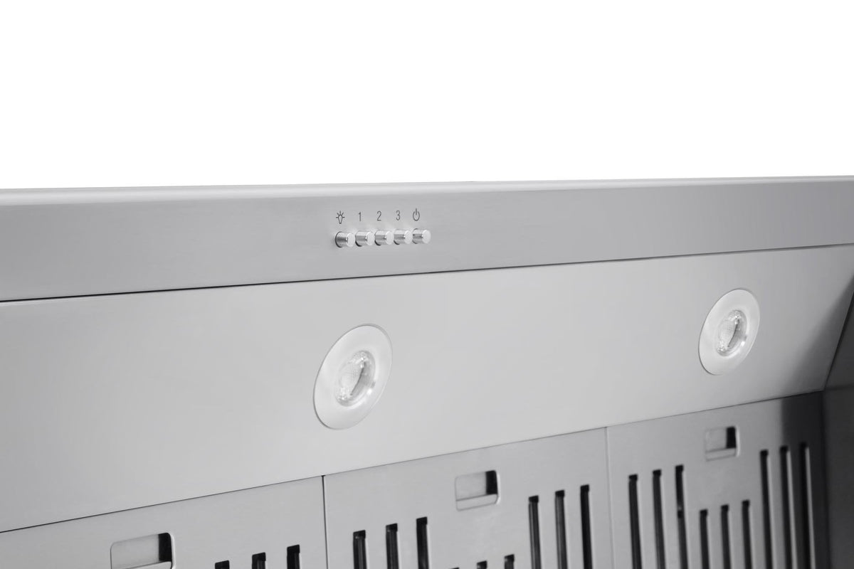 Thor Kitchen 6-Piece Pro Appliance Package - 48-Inch Dual Fuel Range, French Door Refrigerator, Dishwasher, Under Cabinet 11-Inch Tall Hood, Microwave Drawer, & Wine Cooler in Stainless Steel