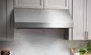 Thor Kitchen 6-Piece Pro Appliance Package - 48-Inch Dual Fuel Range, Refrigerator with Water Dispenser, Dishwasher, Under Cabinet 11-Inch Tall Hood, Microwave Drawer, & Wine Cooler in Stainless Steel