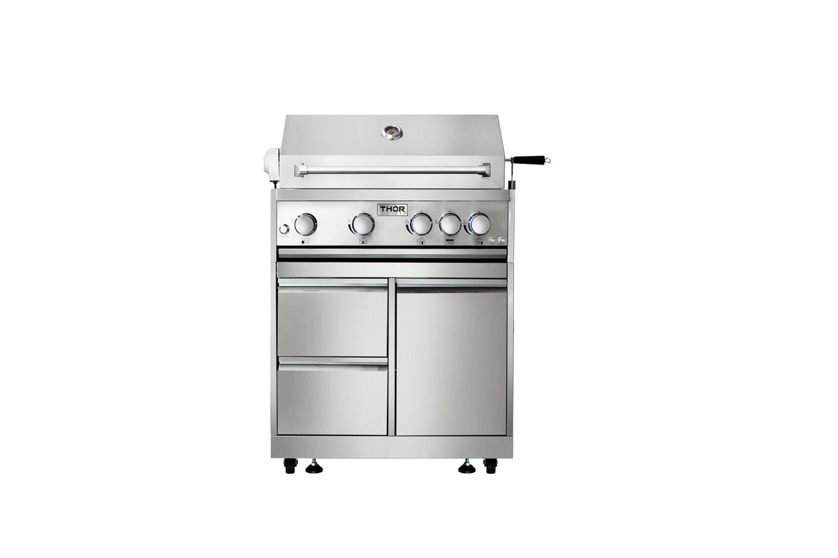 Thor Kitchen Pro Style Built-In Liquid Propane Grill MK04SS304