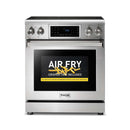 Thor Kitchen 30" Electric Range with 4.55 Cu. Ft. Self-Cleaning Oven, Air Fryer, and Tilt Panel in Stainless Steel TRE3001