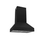 Thor Kitchen 30" Professional Wall Mount Pyramid Range Hood in Black with 800 CFM (TRH30PB)