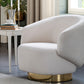 Whiteline Modern Living Erzin Swivel Accent Chair - CH1758F
