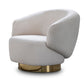 Whiteline Modern Living Erzin Swivel Accent Chair - CH1758F