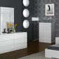 Whiteline Modern Living Anna Mirror - MR1207
