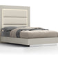 Whiteline Modern Living Chloe Bed Queen In Grey Colour - BQ1888