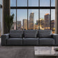 Whiteline Modern Living Florida Sofa - SO2001L