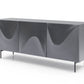 Whiteline Modern Living Kaya Buffet - SB1843-DGRY
