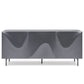 Whiteline Modern Living Kaya Buffet - SB1843-DGRY